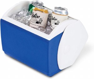 Additional picture of Igloo Playmate Pal 7 Qt Cooler Blue/White