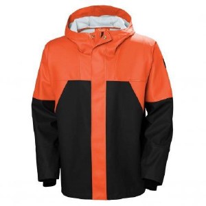 Helly Hansen Storm Jacket 70283 Dark Orange/Black Small