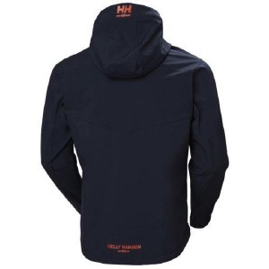 Additional picture of Helly Hansen Chelsea EVO Hooded Softshell 74140 Navy Medium