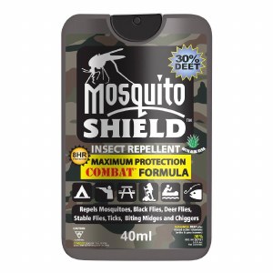Mosquito Shield MS0014 Combat Formula Insect Repellent  Wallet Size 30