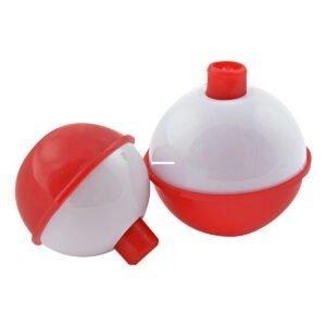 Danielson B8130SP-0.75 Snap-On-Float Red/White 3/4" Bobber