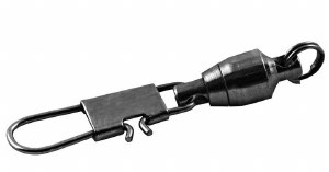 Danielson 2300SPBLK-2 Ball Bearing Swivel w/Interlock Snap Sz 2 3Pcs