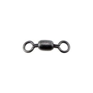 Angler Tackle Barrel Swivel sz 5 Black 8pc