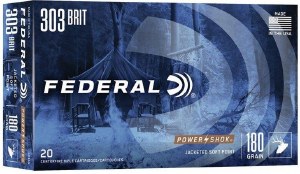 Federal Power Shok 303 British 180Gr Soft Point