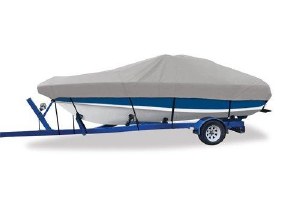 Carver Trailerable Flex-Fit Pro Boat Cover Grey 20' - 21' x 102"