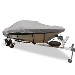 Carver Trailerable Flex-Fit Pro Boat Cover Grey 22' - 23' x 102"