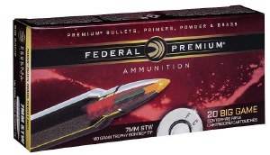 Federal Premium 7mm STW 160gr Trophy Bonded