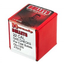 Hornady 22 Cal Gas Checks for Cast Bullets