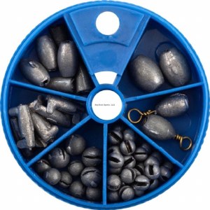 Danielson Sinker Dial Box Assorted Pack 62pcs