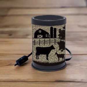 Additional picture of Rivers Edge Electric Candle Warmer - Farm Scene