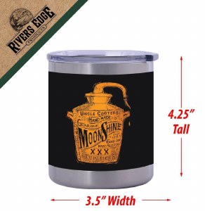 Rivers Edge Tumbler 10oz Moonshine
