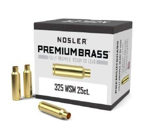 Nosler Brass 325WSM 25ct 11907