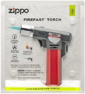 Additional picture of Zippo Firefast Torch Variable Flame Butane Refillable Red/Black