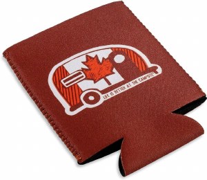 CAMCO Life Is Better At The Campsite Can Holder Maple Leaf Trailer