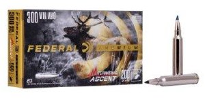 Federal Premium 300 Win mag 200gr Terminal Ascent
