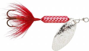 Yakima Worden's Rooster Tail 1/4oz Red Dressed