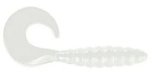 Apex Curly Tail Grub 2" White 10pk