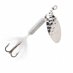 Yakima Wordens Rooster Tail 3/4oz Silver White
