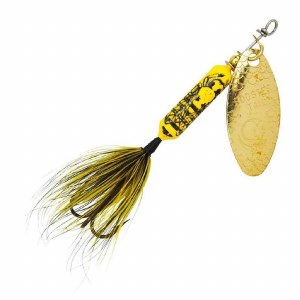 Yakima Wordens Rooster Tail Dressed 1oz Bumblebee