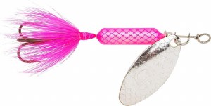 Yakima Wordens Rooster Tail Dressed 3/4oz Pink