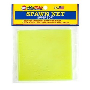 Atlas Mikes Spawn Net 3"x3" Squares Chartreuse