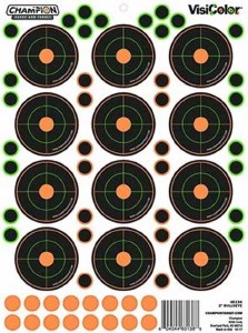 Champion Visi Color 2" Bullseye with Pasters