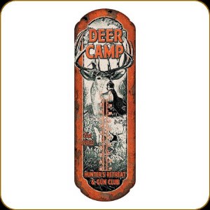 Rivers Edge Thermometer Deer Camp Hunter's Retreat & Gun Club