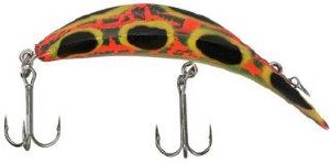Yakima Flatfish T-60 Bleeding Frog