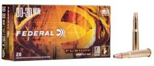 Federal Fusion 30-30 Win 170gr Bonded Soft Point