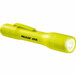 Pelican 2315 Flashlight 115 Lumens AA Battery w/Helmet Mount Hi-Vis Yellow