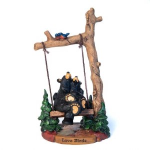 BearFoot Love Birds Figurine