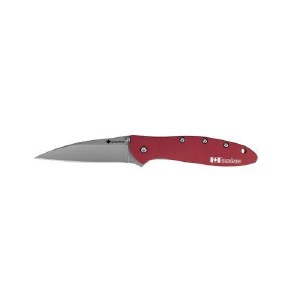 Kershaw Leek Folder Canada Edition Red/Silver