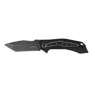 Kershaw Flatbed Folder Black Stone Wash