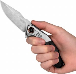 Additional picture of Kershaw Payout Folder Silver/Black