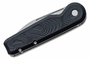 Additional picture of Kershaw Platform Folder Back Silver w/File/Pick