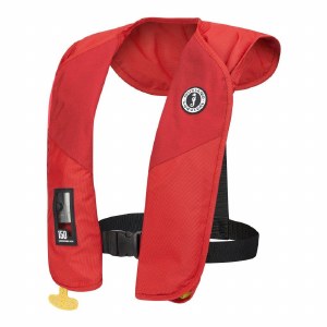 Mustang Inflatable MIT 150 Convertable Manual/Automatic Red