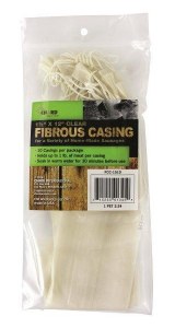 Chard Fibrous Casing 1.5" x 12" 10pk 1lb Meat per Case