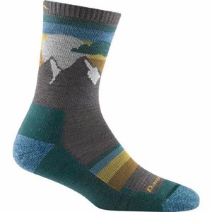 Darn Tough Hike/Trek 5005 Sunset Ledge Micro Crew Taupe Small