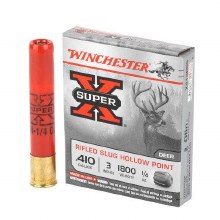 Winchester Super X .410 Rifled Slug Hollow Point 2.5" 1/5oz
