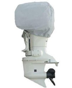 Carver Outboard Motor Cover 10-35hp Mist Gray