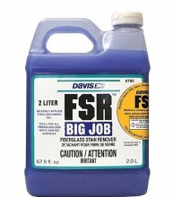 Davis FSR Big-Job Fiberglass Stain Remover 2.0L