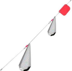 Gibbs Delta BMW 2 Blade Lake Troll 25" Silver Hex