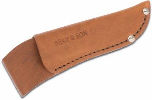 Additional picture of Bear & Sons Rosewood Caper 6.75" w/Leather Sheath