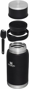 Additional picture of Stanley Adventure Series To-Go Food Jar + Spork 36oz Black Glow