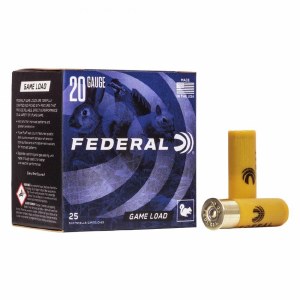 Federal Game Load 20 Gauge 2 3/4" #6