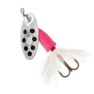 Blue Fox Vibrax Bullet Fly #1 Silver Hot Pink 3/16oz