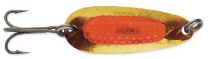Blue Fox Rattlin' Pixee Spoon #3 Holo Gold Orange 1/2oz