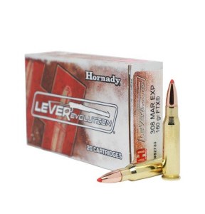 Hornady Leverevolution 308 Marlin Express 160gr FTX 82733