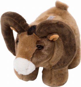 Carstens Plush Coin Bank Bighorn Sheep