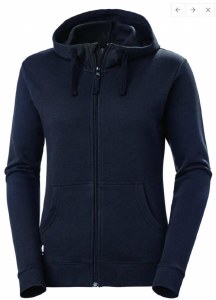 Helly Hansen Womens Classic Zip Hoodie 79323 Navy Small